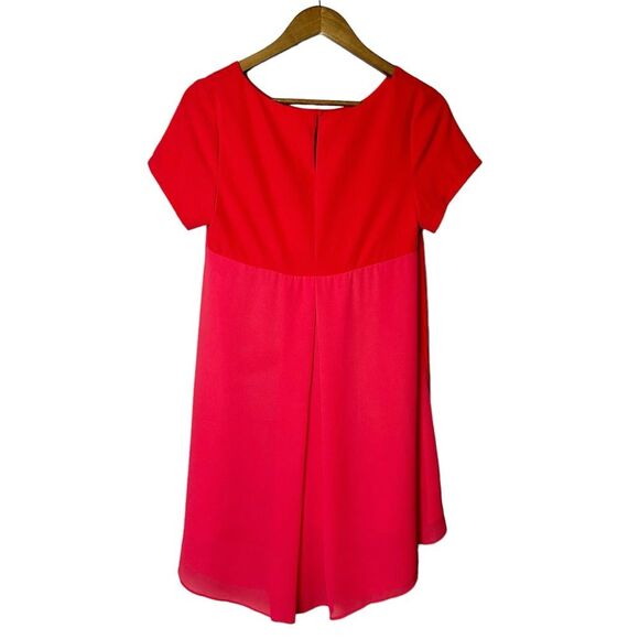 Umgee Red High Low Chiffon Back Dress Size Small NWT - Picture 2 of 6